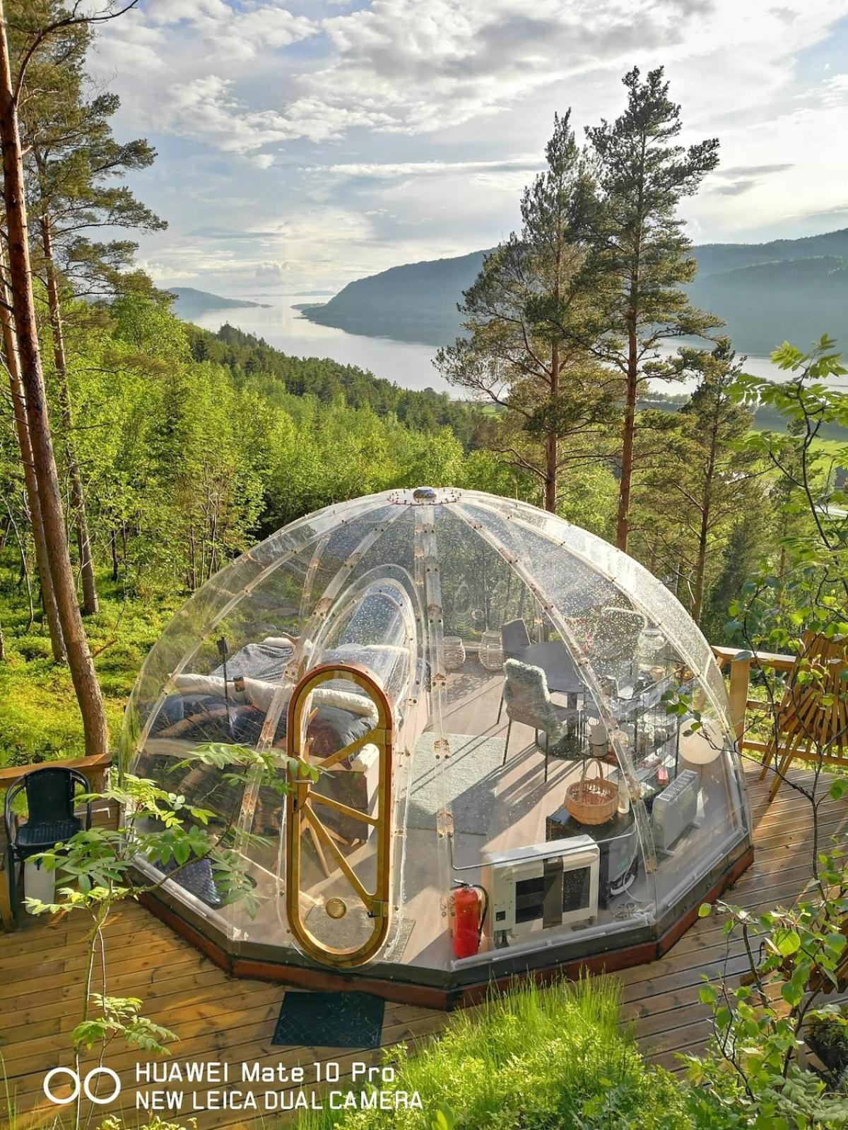 Sorfjorden Eye Iglo - Fosen Otel Husby Dış mekan fotoğraf